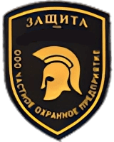Логотип ЧОПа "Лайф-Защита"