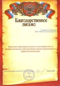 ЧОП «Городская Дружина №1»