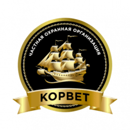 Логотип ЧОО "Корвет"