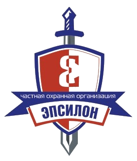 Логотип ЧОО "Эпсилон"