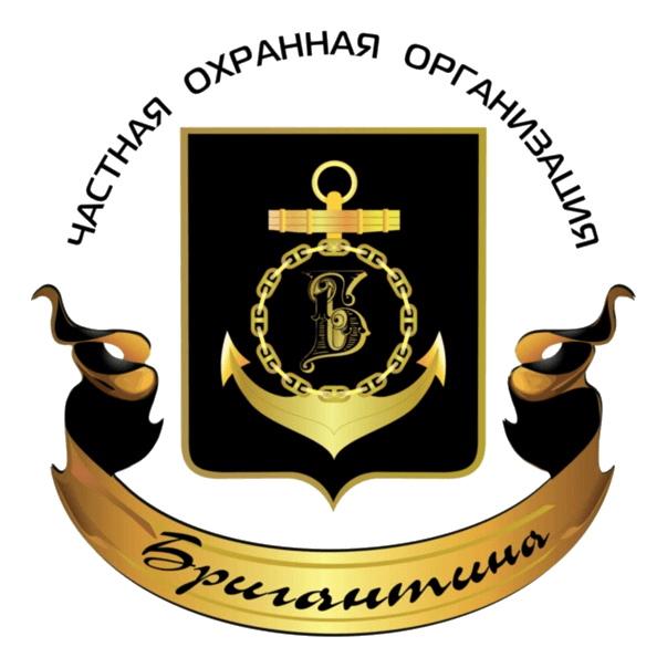 Логотип ЧОО "Бригантина"