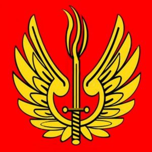 Логотип ЧОПа "Волхов"